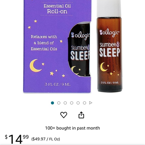 Oilogic baby essentials. Slumber and sleep roll-on essential oils - Picture 2 of 2